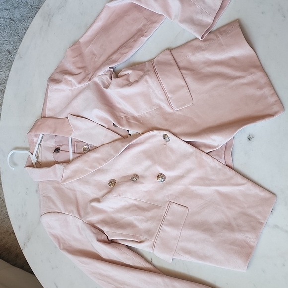 White House Black Market Pink Blazer - Picture 9 of 11